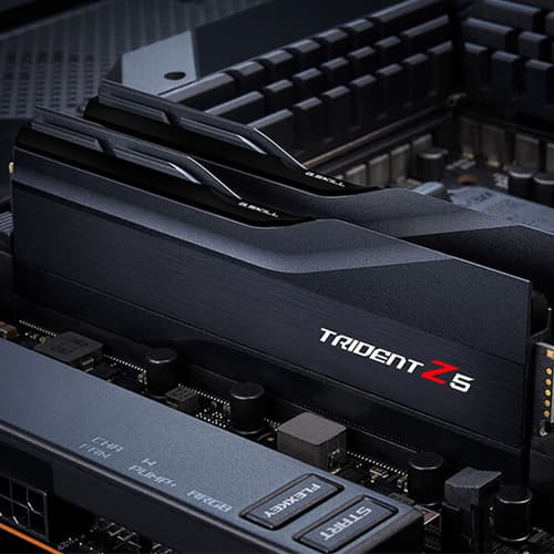 G.Skill Trident Z5 32GB (16GBx2) DDR5 5600MHz RAM (Matte Black)